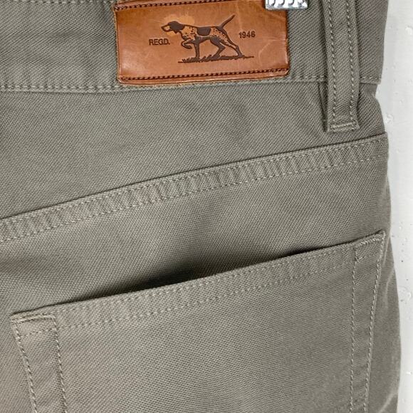 Rodd & Gunn New Zealand Motion 2 Straight Jeans Antique Rivets Pebble Gray 30R - Picture 14 of 15